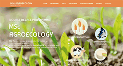 Desktop Screenshot of agroecology.fr