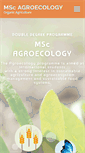 Mobile Screenshot of agroecology.fr